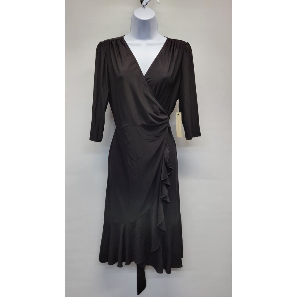 Kiyonna Whimsy Wrap Dress Size Large